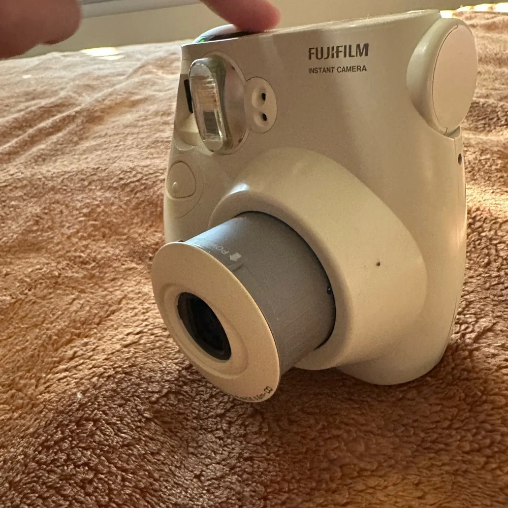 Fujifilm Cream Instant Camera